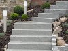 Escalier en bloc granite (Paysagiste PALMAY)